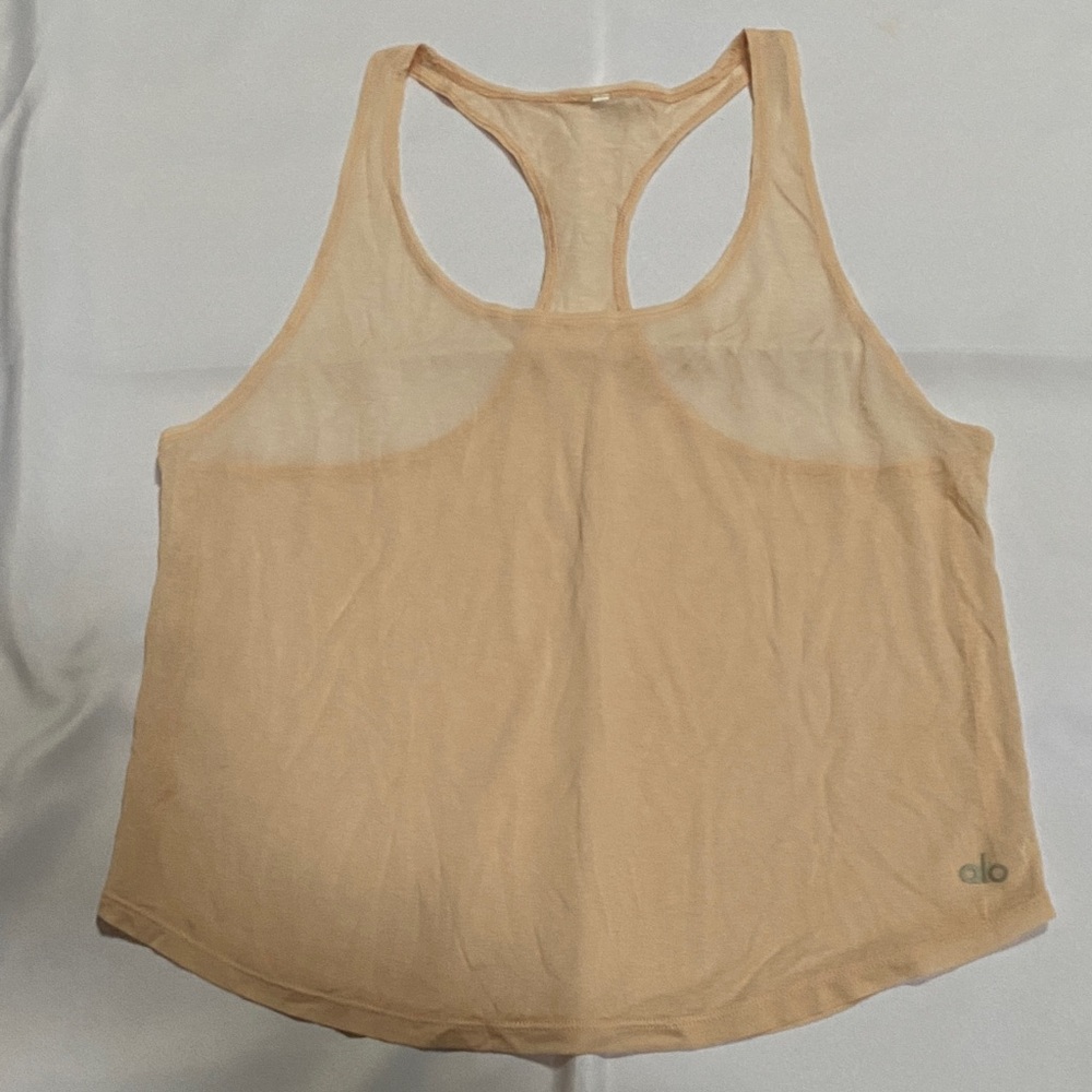 Alo Nectar Sheer Racerback Tank Top CS